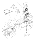 Page B Diagram and Parts List for 31AE663H401 2000 Yard Man Snow Blower